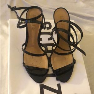 Schutz black patent heel size 8.5